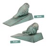 COHEALI Decorative Door Wedge Stopper Cast Iron Bird Door Stop