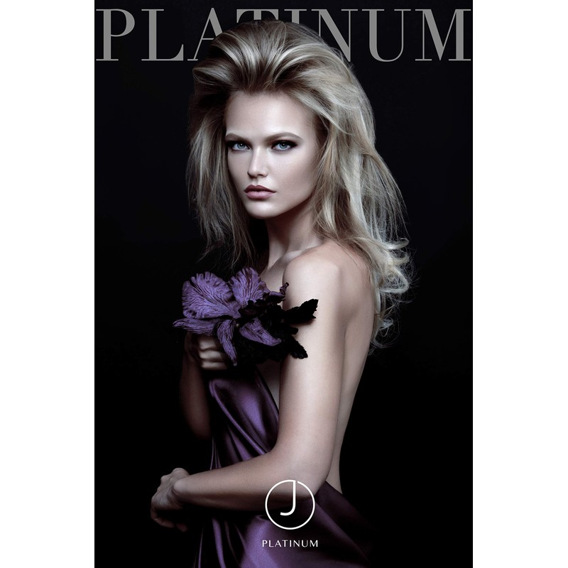 J Beverly Hills Platinum Volume Shampoo, 12 oz Bottle