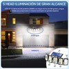 Luces Solares De Exterior, 300led 3 Modos Luz De Inundación