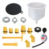 Tuxihapp No-Spill Coolant Funnel Kit with Coolants Tester, Spill-Proof Coolant