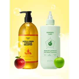 [SET] Asabi Hair Loss Shampoo 500ml + Apple Panthenol Water Treatment 400ml / [SET] 애사비 탈모 샴푸 500ml + 애플 판테놀 워터 트리트먼트 400ml