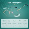 GIMDUMASA Glasses Frames for Women Computer Glasses PC Gaming Glasses