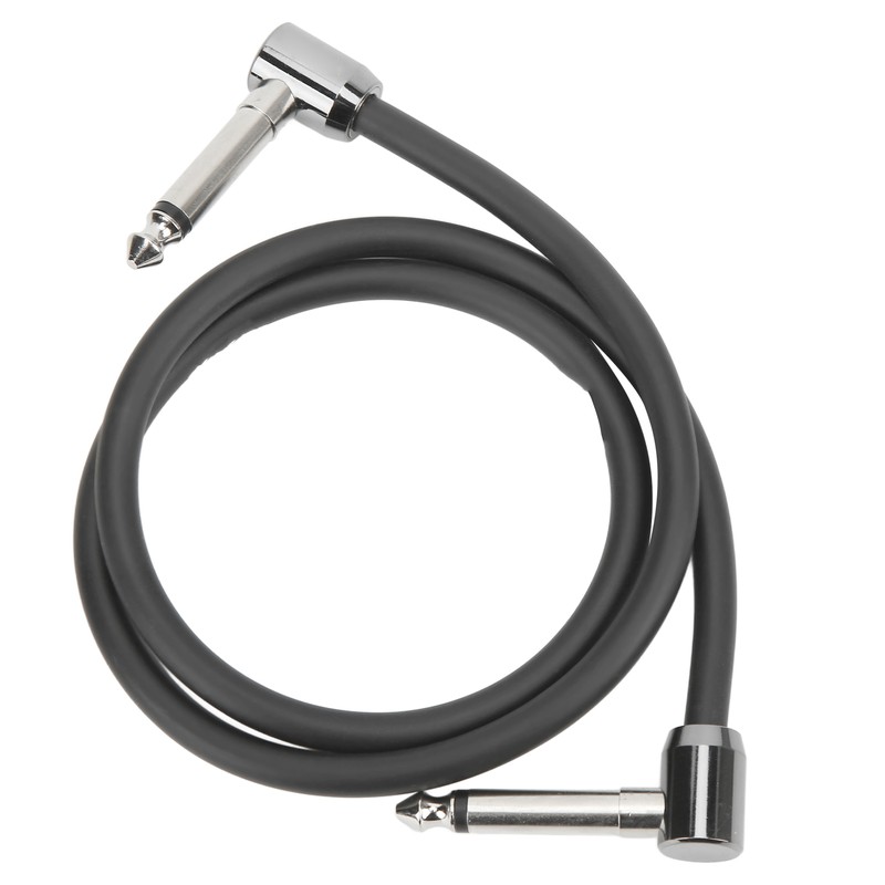 Guitar Patch Cable Metal Right Angle Guitars Effect Pedal Connecting