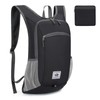 HUIOP Backpack, Lightweight Waterproof Foldable Backpack for Travel, Hiking, Cycling,