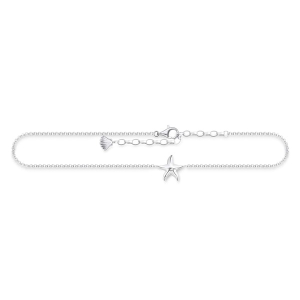 Thomas Sabo Women Anklet Dragonfly 925 Sterling Silver AK0008-001-21-L27V
