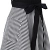 Francfranc Scalloped Full Apron, New Life, Gift, Black
