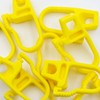 Kombi Pack of 20 Plastic Hooks Elastic Rope 8 mm
