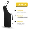 Kitchen Apron BBQ Apron Cotton Black