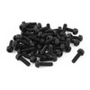 Sourcingmap M3 x 10mm Plastic Phillips Pan Head Machine Screws