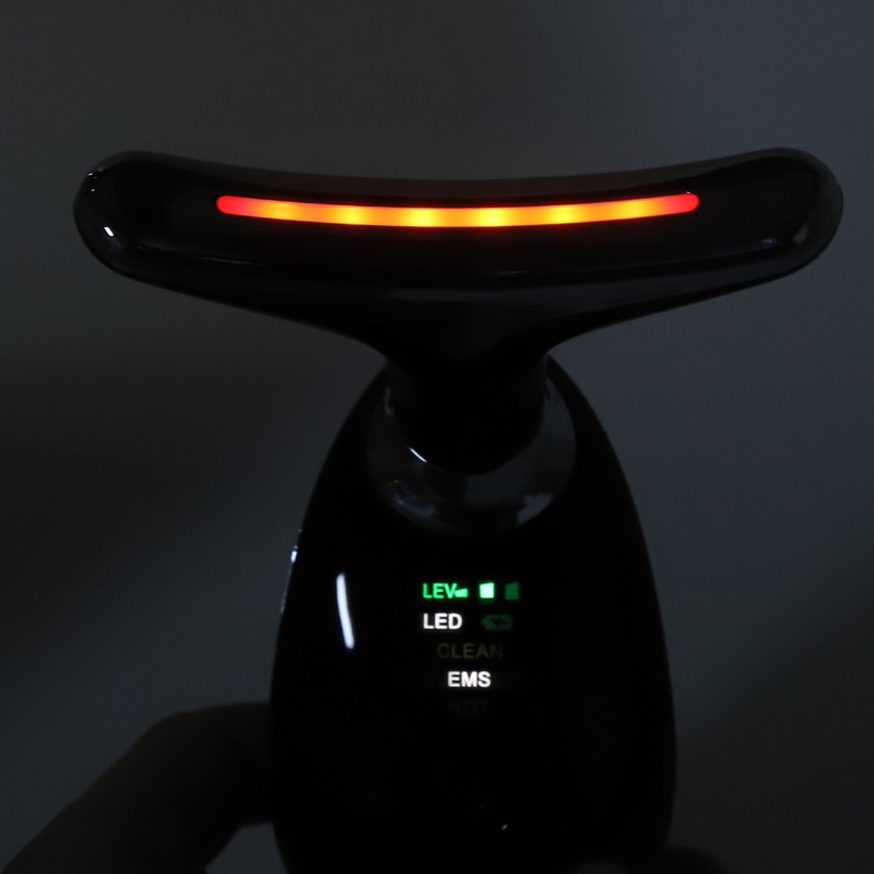 Face Neck Lifting Massager 3 Light Modes Promote Circulation Skin