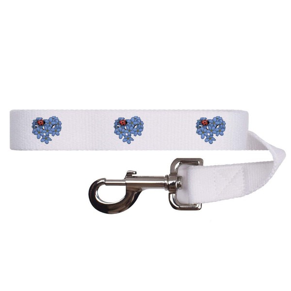 'Ladybird On Forget-Me-Nots' Dog Lead/Leash (DL00021717)