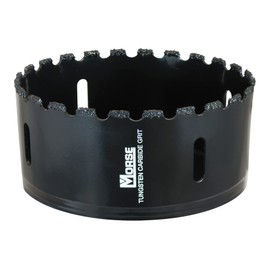 Morse MHSG96 Carbide Grit Edge Hole Saw, 6" Diameter, 1 piece216968-MKM 050326216968, Multi, one Size