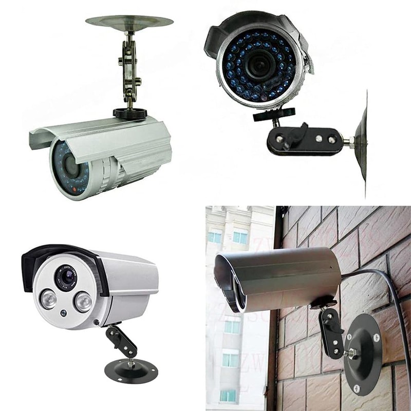 Fonyiunce Pack of 4 Camera Wall Mounts, 360° Adjustable, for