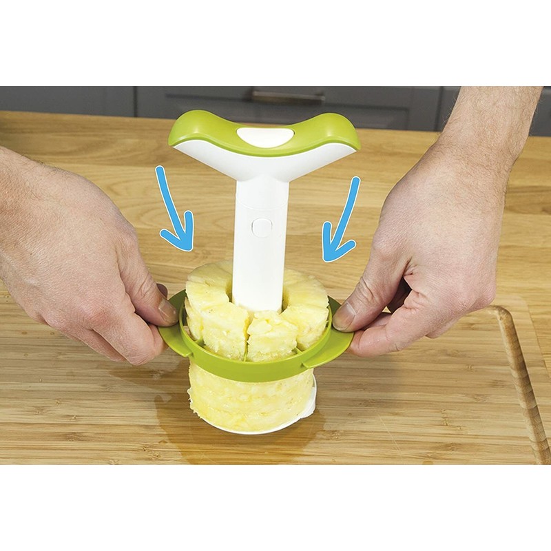Tomorrow's Kitchen Pineapple Corer, Slicer and Wedger for Small, Medium