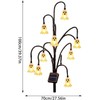 Luz Solar para Jardín VSXL6G8FO230UIB3 – Farol Fantasma Vintage