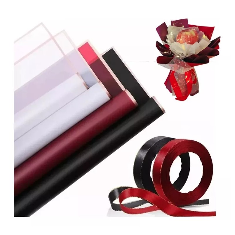 SD 80 Hojas Papel Coreano Para Ramos Bouquet Floral Y