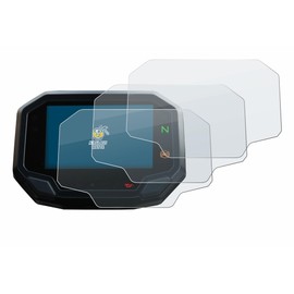 BROTECT Anti-Glare Protective Glass for Kawasaki Ninja 650 / 1000SX 2020+ (Pack of 3) Protective Film Tempered Glass Matt [Scratch-Resistant 9H, Anti-Reflection]