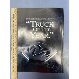 NOS Dodge Ram Pick Up Truck Dealership Comparison Foldout Sales Brochure