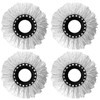 Mop Heads Replacement, 4 Pack Mop Head,Spin Mop Heads Replacement,Heads