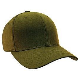 Flexfit Adult Wooly 6-Panel Cap L/XL OLIVE