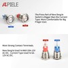 APIELE 10 Amp 19mm Latching Push Button Switch 12V SPST