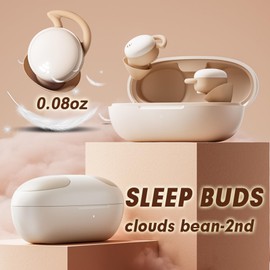 Mini Kopfhörer Bluetooth in Ear kabellos für Seitenschläfer Kopfhörer zum Schlafen in Ear Sleep Earbuds Kopfhörer für kleine Ohren unsichtbare kleinste Schlafkopfhörer Noise Cancelling Kopfhörer