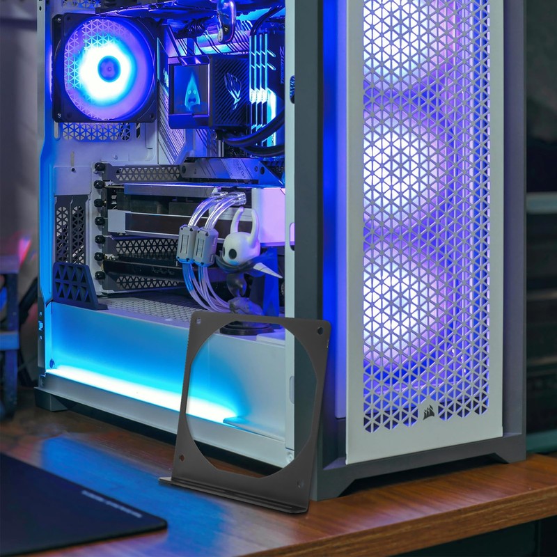 Operitacx External Computer Radiator Fan Bracket for Enhanced Stability and