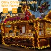 Ollny Outdoor String Lights Waterproof, 400LED 132ft Warm White Fairy