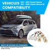 MECMO Arnés de cableado plano de 4 vías para Toyota