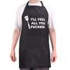 Funny Aprons for Men Women, I'll Feed All You Cooking