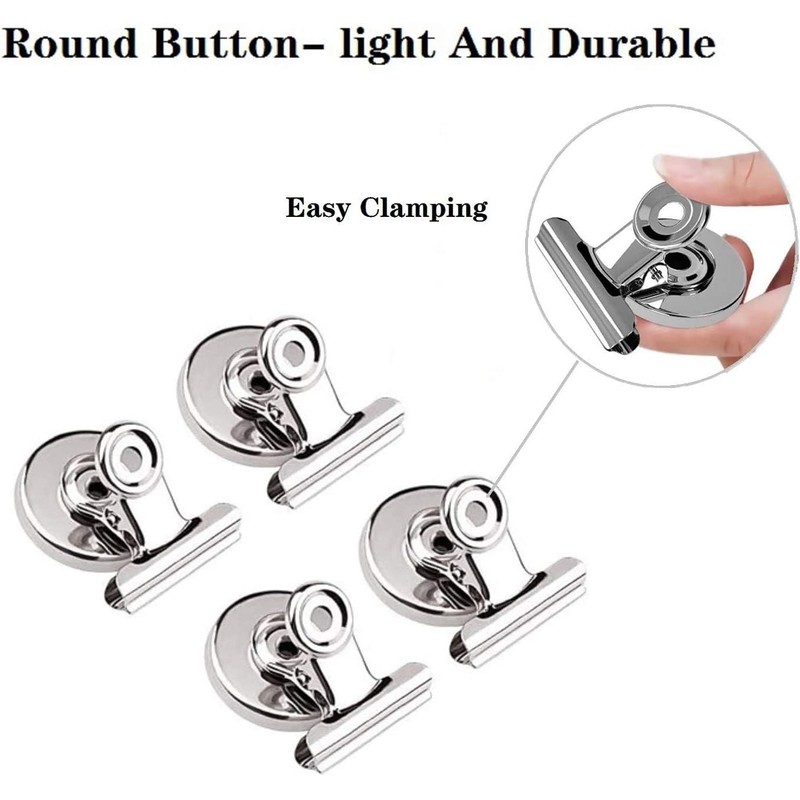 20Pcs Strong Magnetic Clips for Refrigerator, Heavy Duty Fridge Magnets