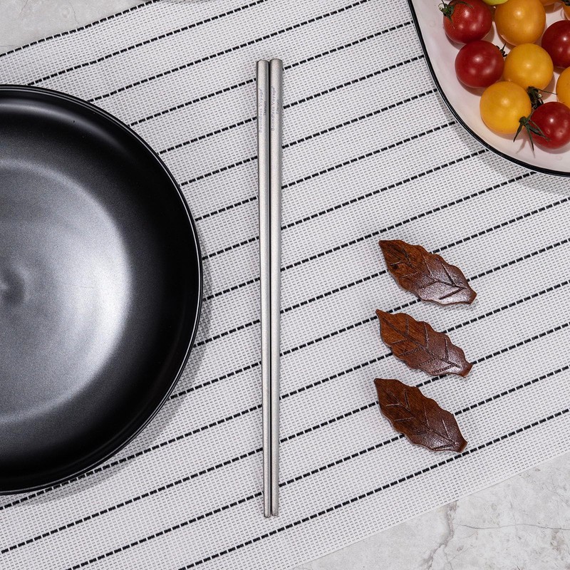 Boundless Voyage Titanium Chopsticks Ultralight & Reusable Cutlery Dishwasher Safe