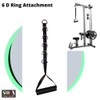 SHIHAN POWER-SPORTS 6-D STIRRUP HANDLE Adjustable Gym Machine Attachment 6-D