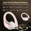 Rose Gold Bluetooth Wireless Earbuds, 2025 Latest Bluetooth Earphones, Bluetooth
