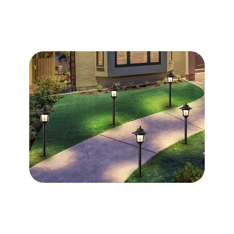 EDISHINE Low Voltage Landscape Lights, 12V 3W 120LM LED Pathway
