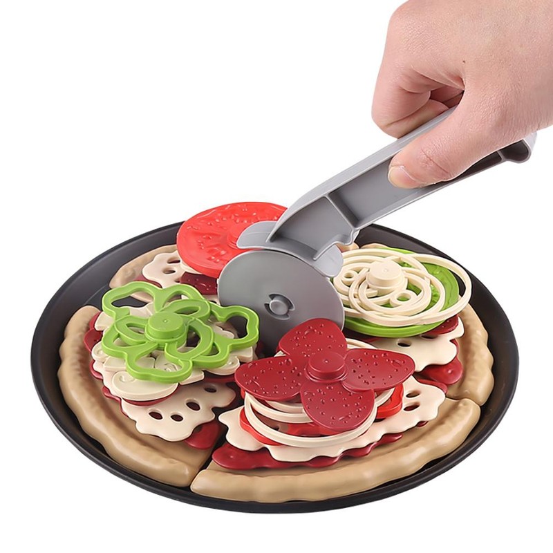 Pizza Toy Set for Kids Play Food Toy Set Kitchen