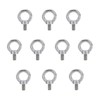 YFFSFDC Eye Bolts M6 Bolts Set of 10 Stainless Steel