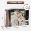 Airsnigi 4x6 Acrylic Frames 16 Pack, 20mm Double Sided Magnetic