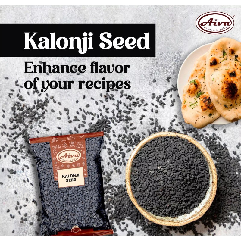 Aiva Black Seeds (Kalonji Seeds) 7 oz