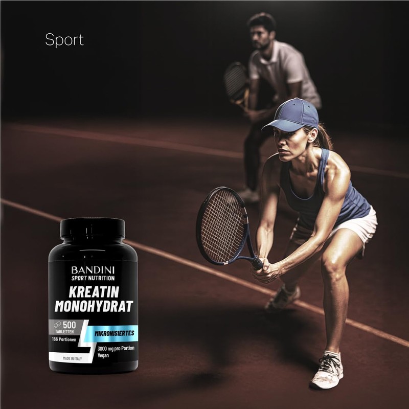 Bandini Creatine Monohydrate 500 Tablets | Training, Sports, Fitness |