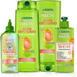 Kit Garnier Fructis Rutina Completa Adios Esponjado anti frizz 4pz