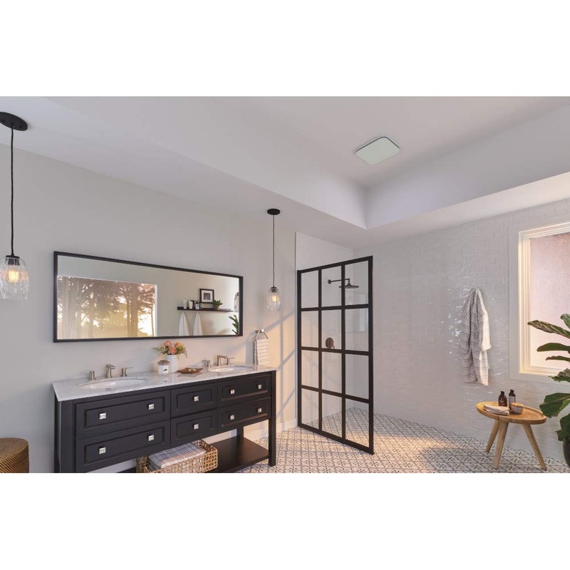 110 CFM Bathroom Exhaust Fan with CleanCover™ Grille, ENERGY STAR