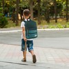 Multi Pocket Multicolor Backpack with Adjustable Padded Straps (Forest)