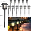 Greluna Solar Lights Outdoor,12 Pack 3000K Waterproof Auto On/Off Solar