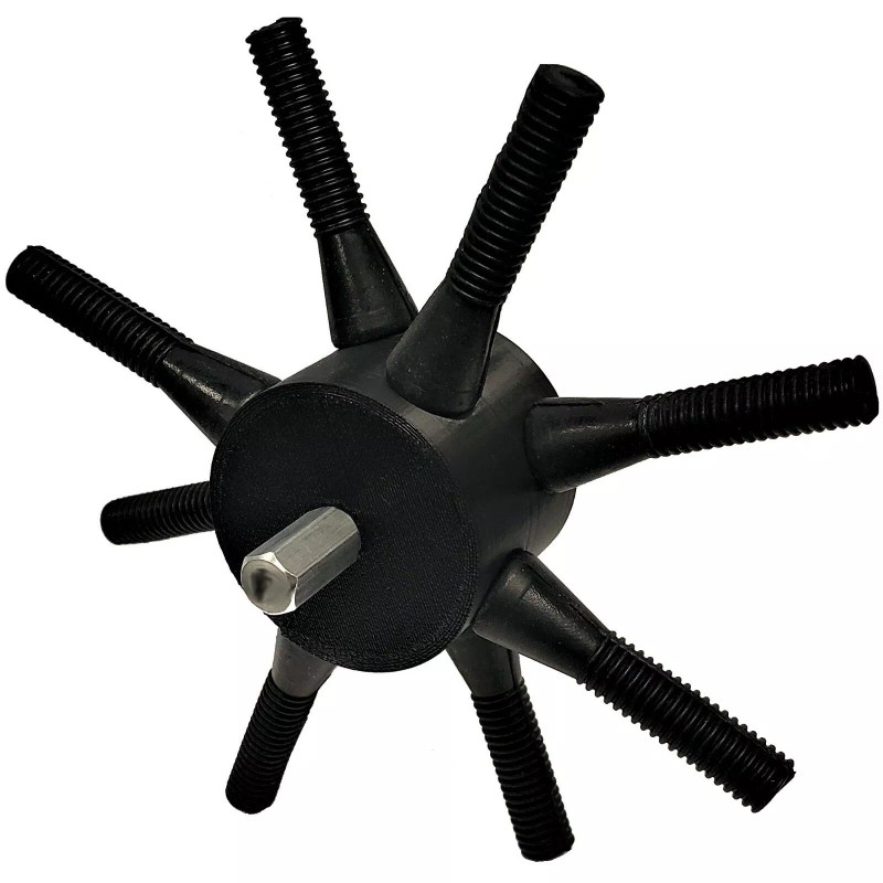 Rite Farm Products *COMBO KIT* S8 QUAIL DRILL PLUCKER, EXTRA