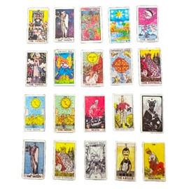 Melody Jane Dolls House Tarot Cards Fortune Teller Reading Clairvoyant Psychic Accessory