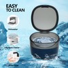 Denture Case Partial Denture Cups for Soaking Dentures, No-Leak Denture