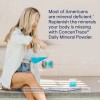 Trace Minerals Concentrace Daily Mineral Powder Sin Azúcar