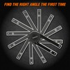 WEN Miter Saw Protractor, 7.25-Inch Aluminum Alloy with Laser-Engraved Scaled
