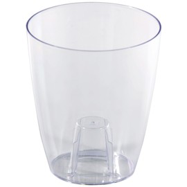 '10-Pack of DUOW160T CS99G 16 x 18.3 cm COUBI self Flower Pot – Transparent (12)